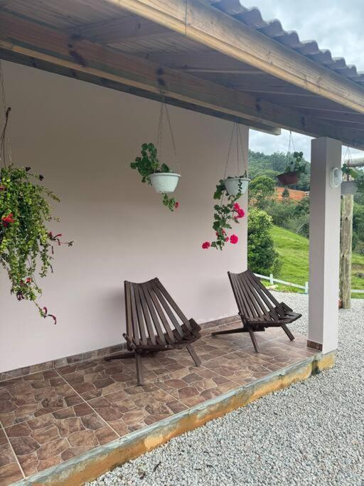 Cabana Recanto Do Arruda Para Casal Em Aguas Mornas 外观 照片