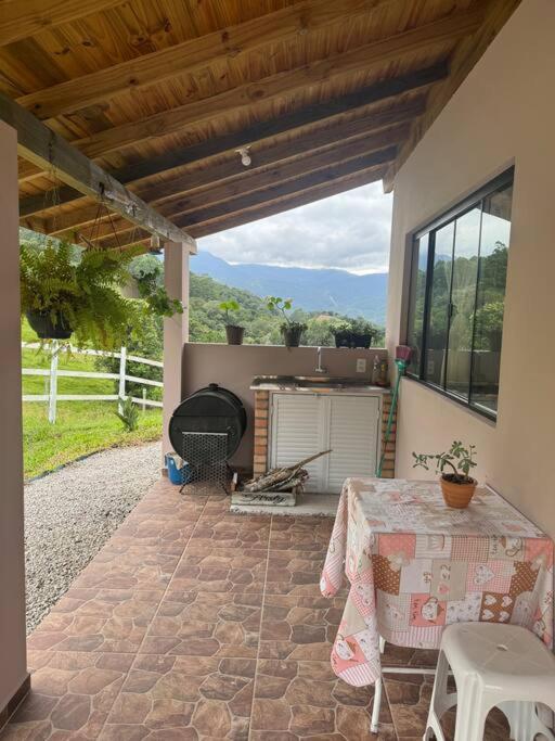 Cabana Recanto Do Arruda Para Casal Em Aguas Mornas 外观 照片